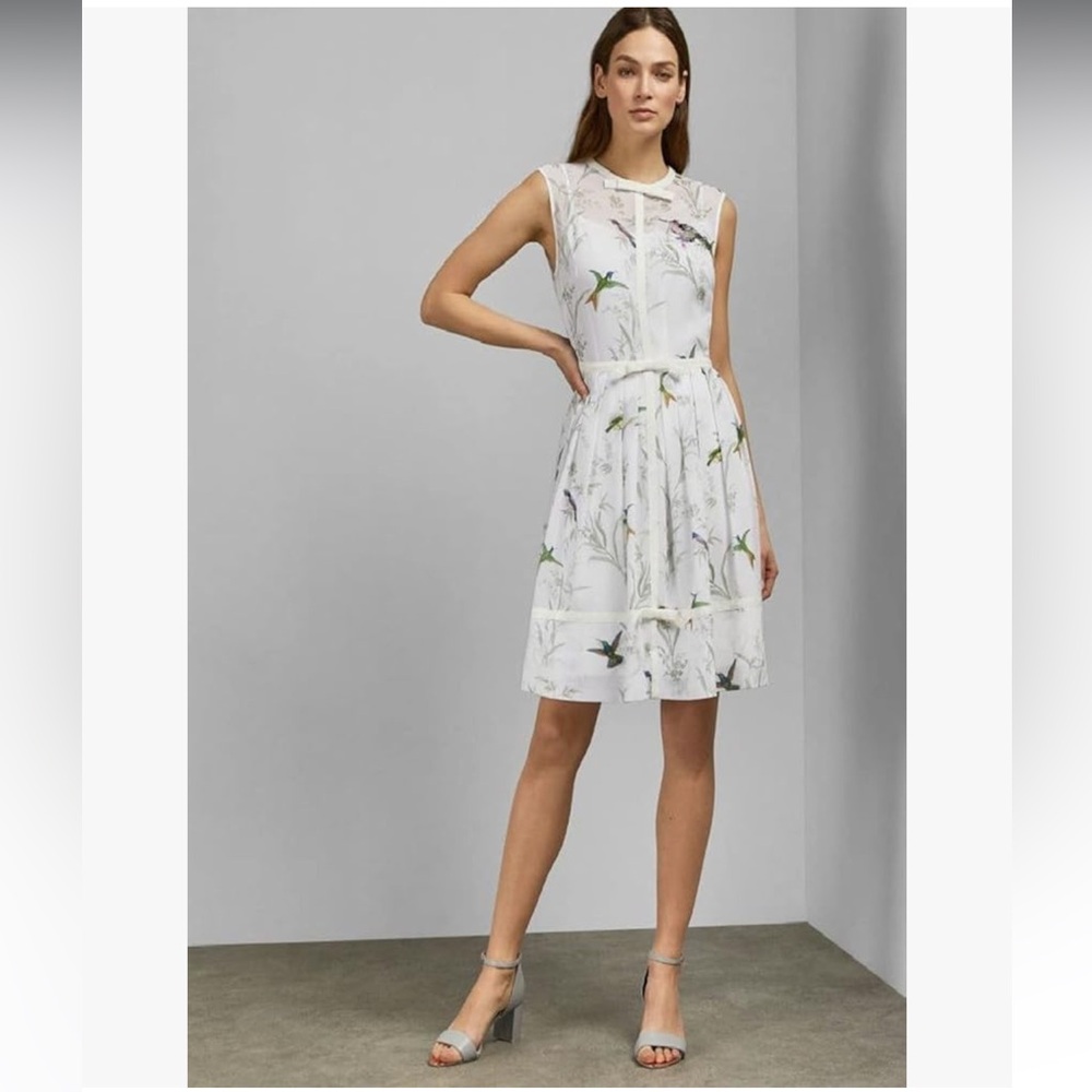 NWT Ted Baker London 
Aleksa Fortune Embroidered Dress